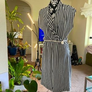 Anthropologie Saturday Sunday Rope Tie Dress